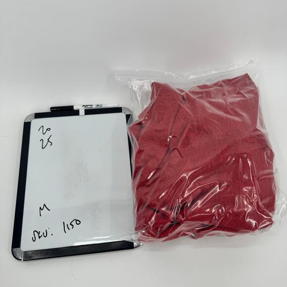 Nike Hoodie Womens Medium Red Tech Fleece Cape Jacket Full Zip Activewear - Picture 11 of 11